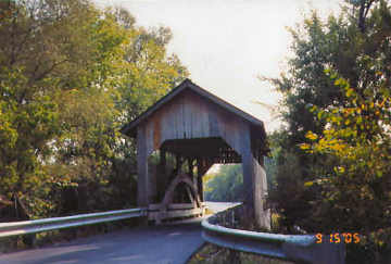 Holmes Creek Bridge. Photo by Liz Keating, September 15, 2005